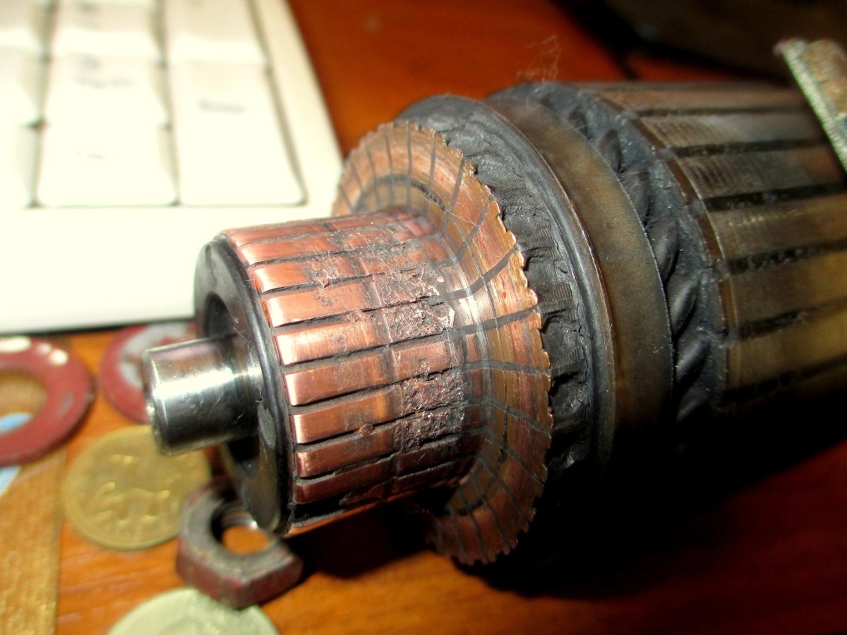 Коллектор ротора стартера Bosch