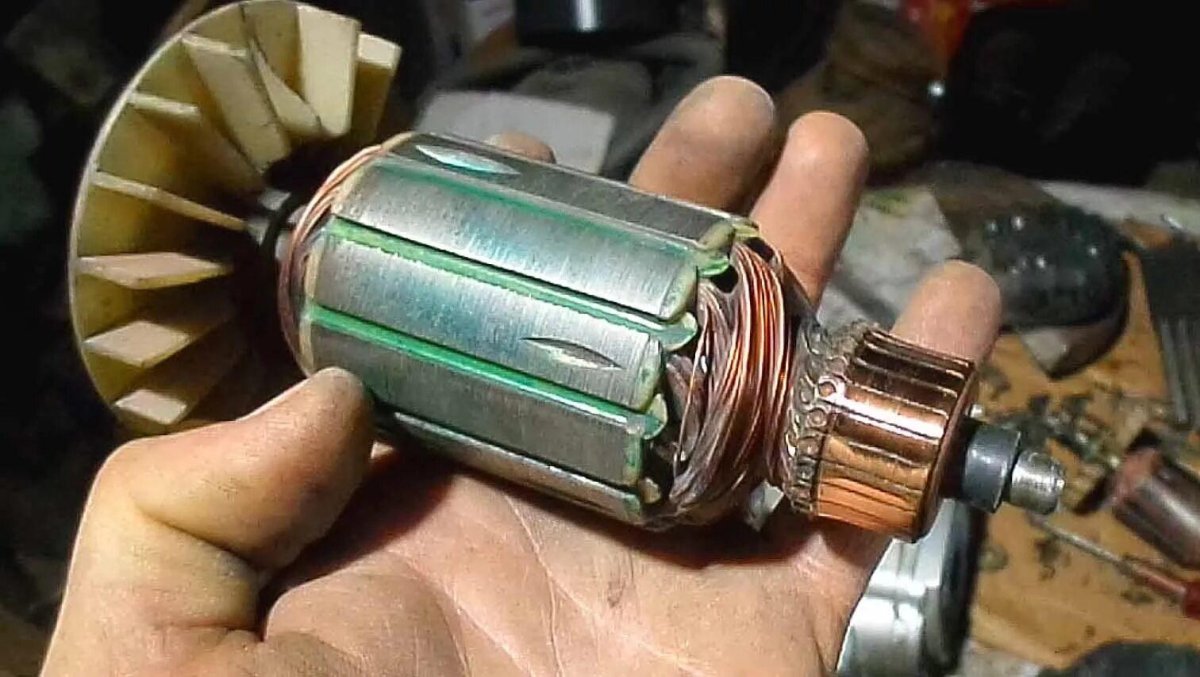 Якорь электродвигателя MTD le 3210