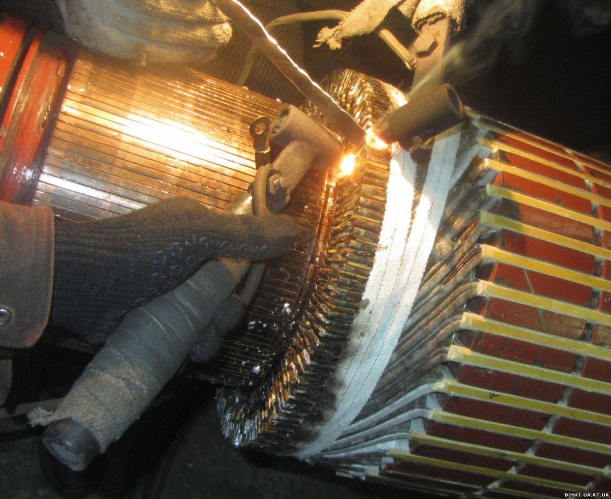 Обмотка статора Тэд