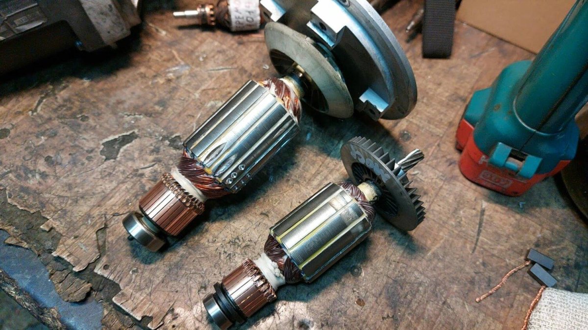 Перемотка ротора