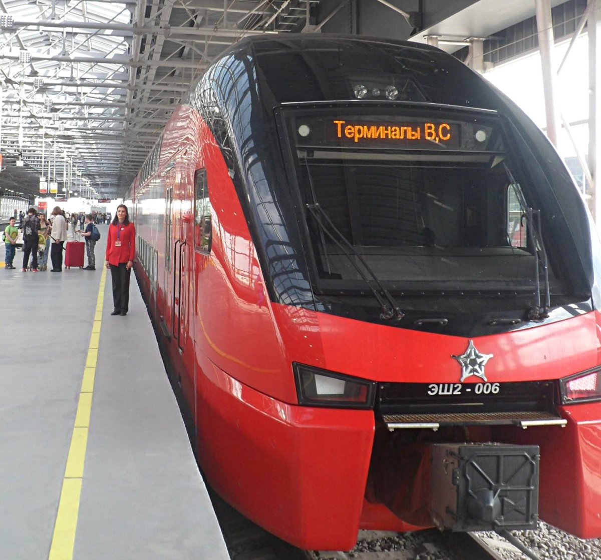 Новый терминал Толмачево Аэроэкспресс