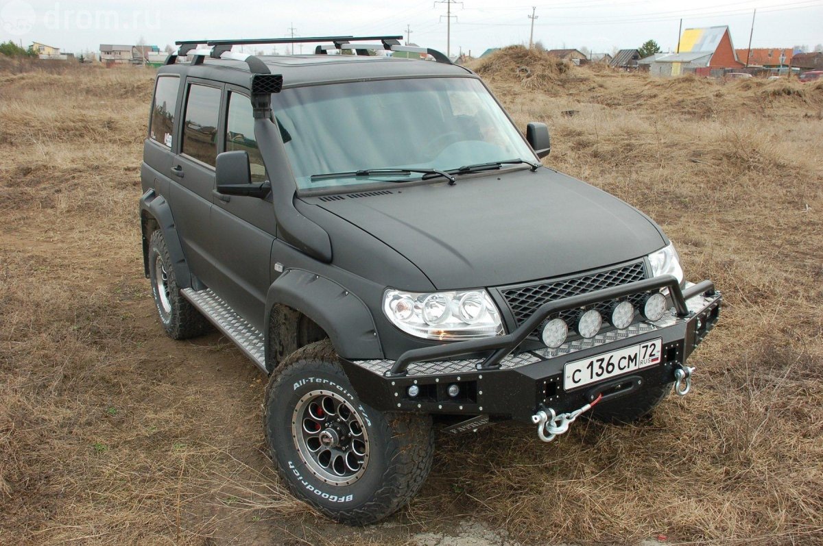 Тюнингованный УАЗ Патриот