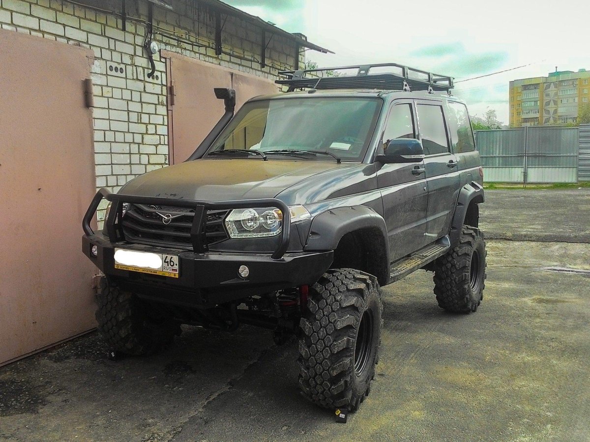 Тюнинговый УАЗ Патриот