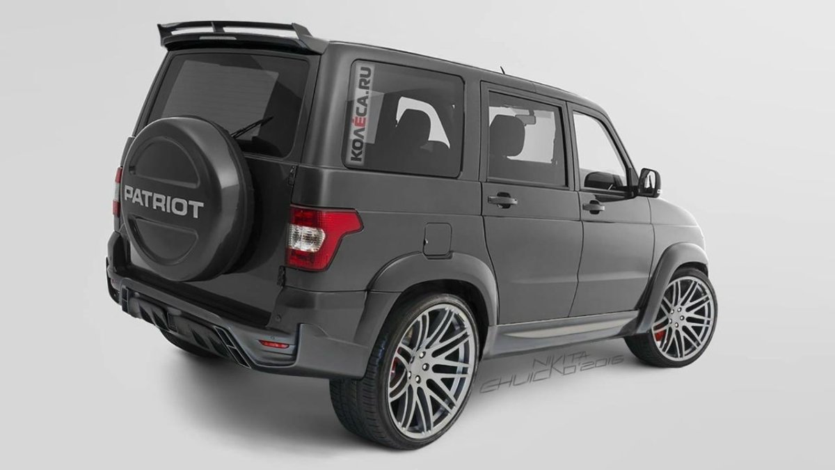 УАЗ Патриот 2020 в обвесе