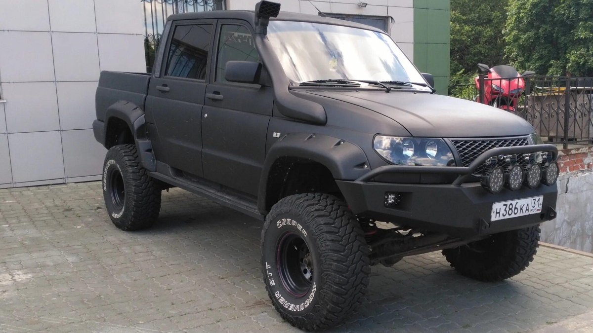 Расширители колесных арок УАЗ пикап