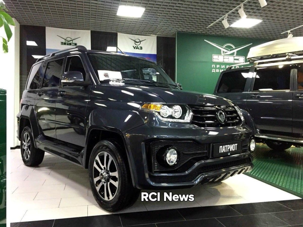 Новый УАЗ Патриот в обвесе