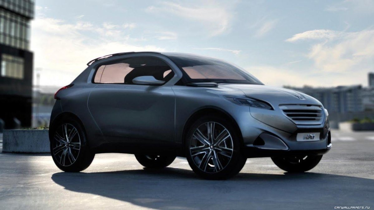 Peugeot концепт большого кроссовера
