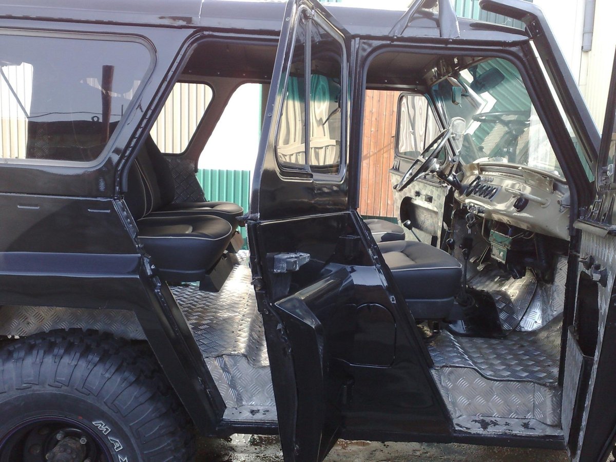 Тюнинг салона УАЗ 469