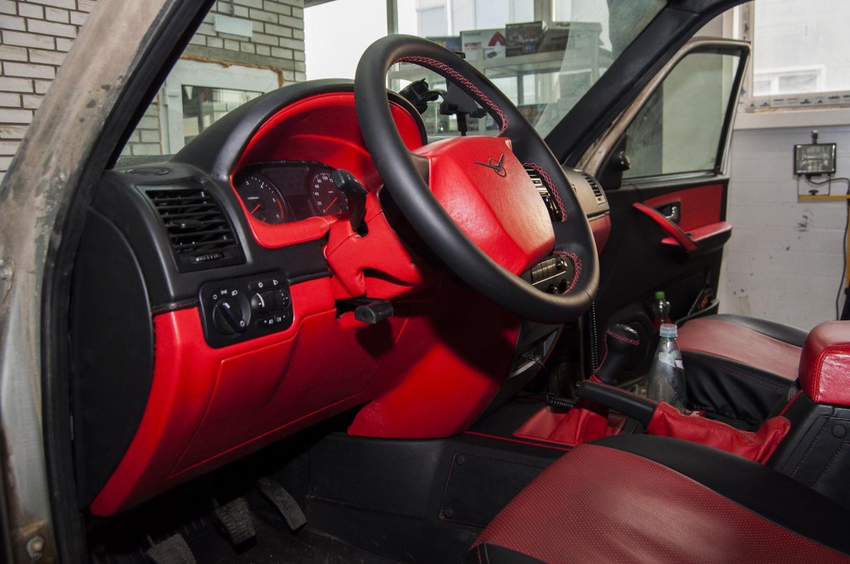 Перешитый салон УАЗ Патриот