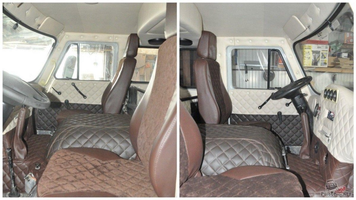 Обшивка салона УАЗ фермер