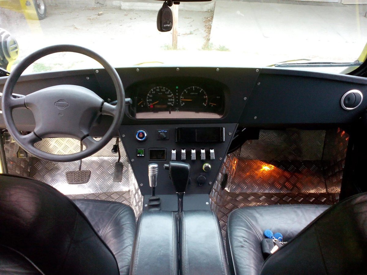 Салон УАЗ 469 тюнингованный