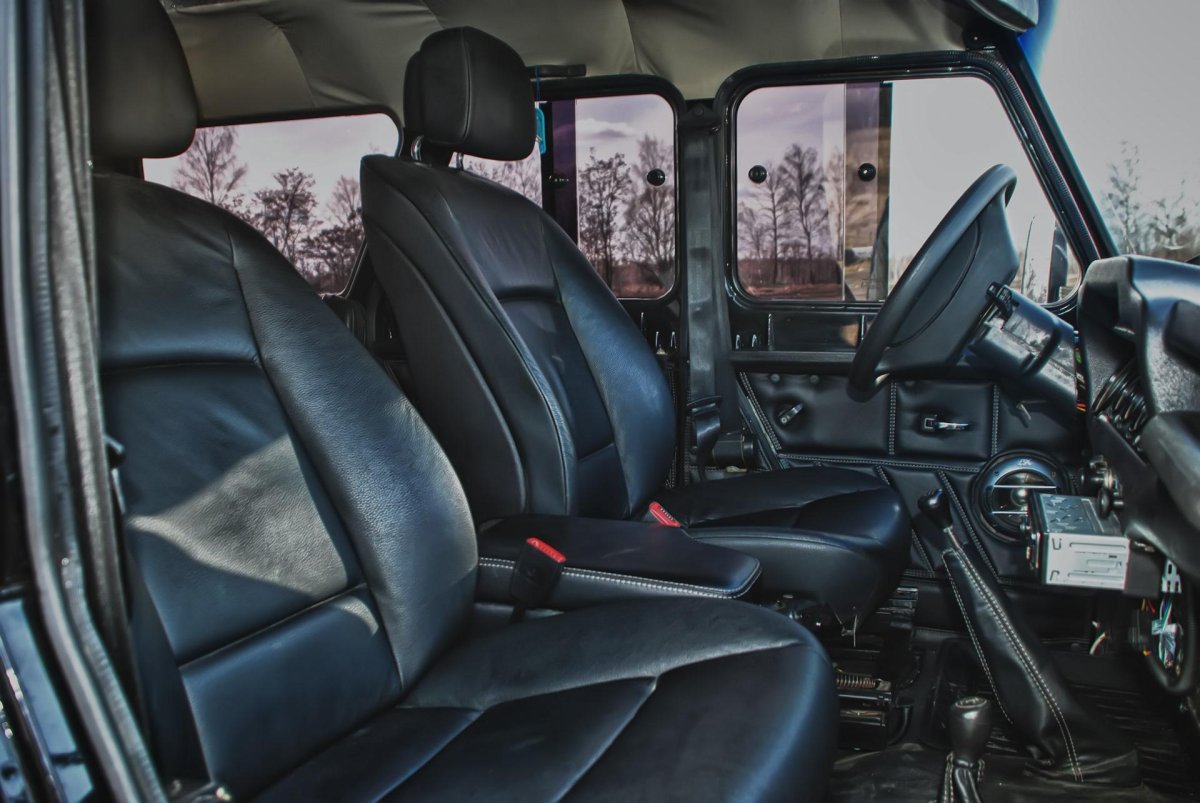 УАЗ 469 Хантер кожаный салон