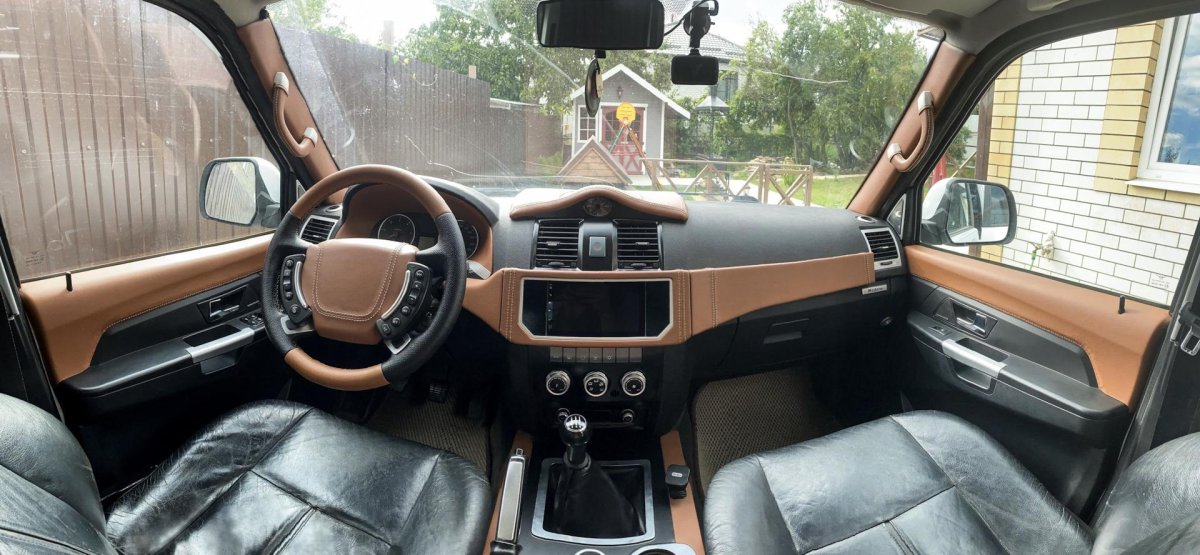 Обивка дверных карт УАЗ Патриот