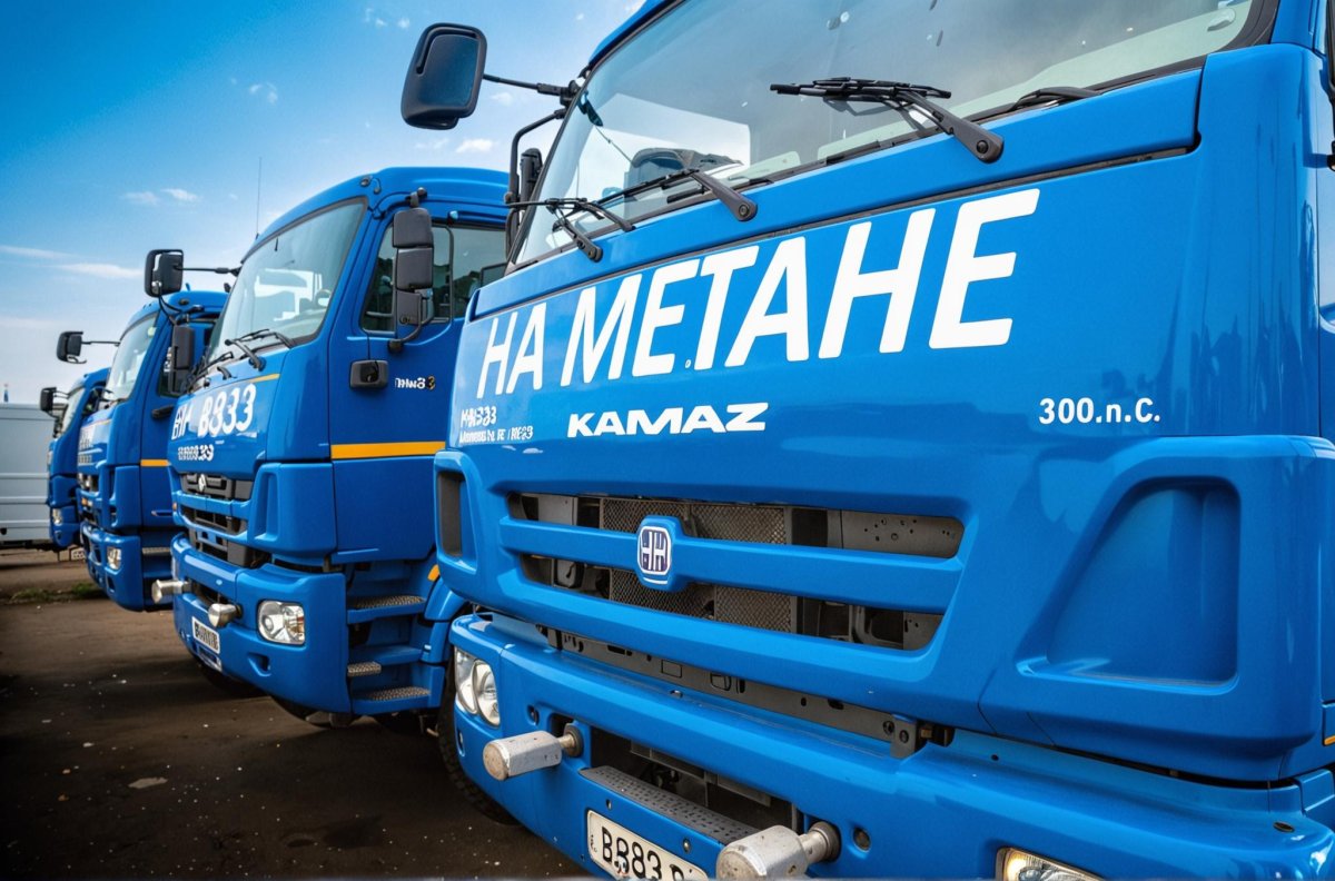 КАМАЗ Газпром на метане