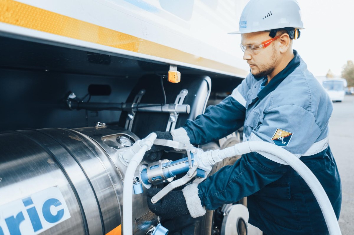 Газомоторное топливо СПГ