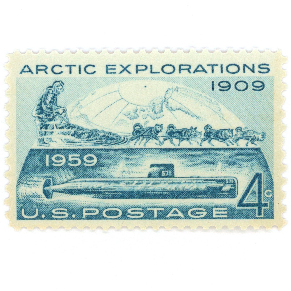 Почтовые марки Испании подводная лодка