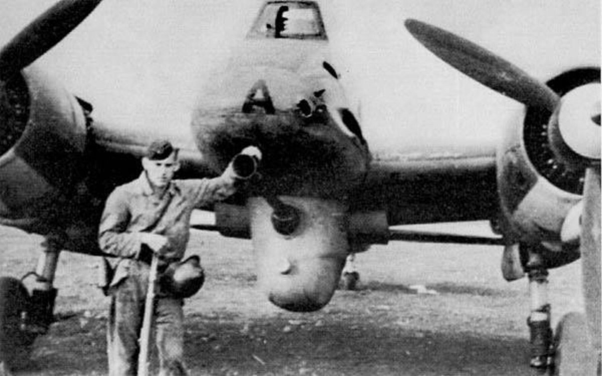 HS 129 С 75 мм пушкой