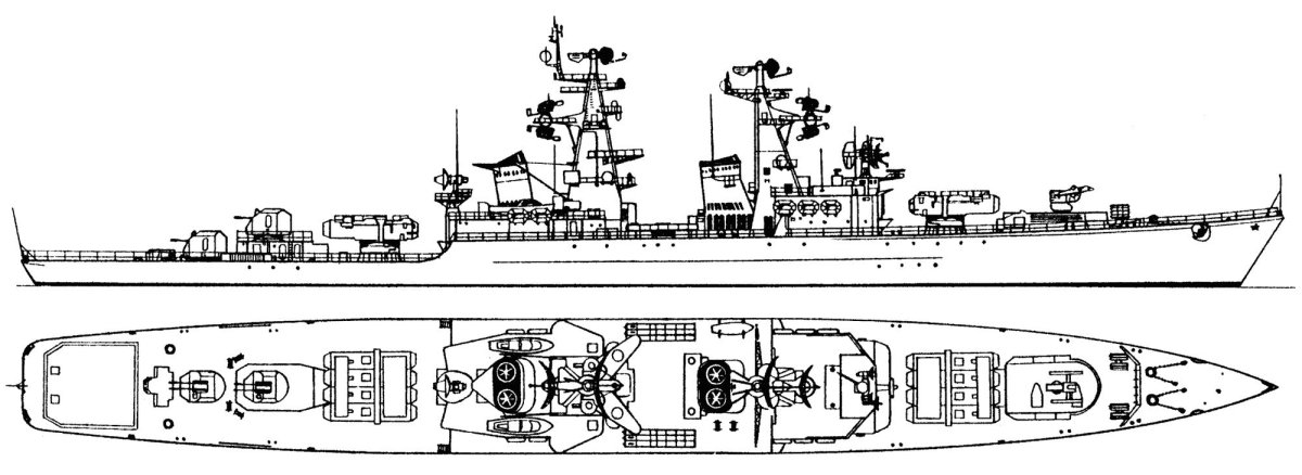 Ракетные крейсера проект 58, Тип «Грозный»