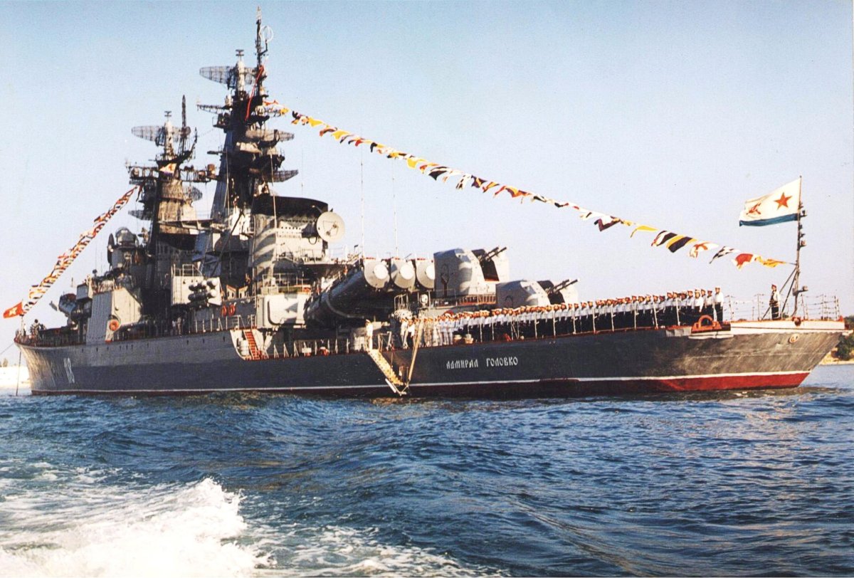 Ракетный крейсер Варяг проект 58