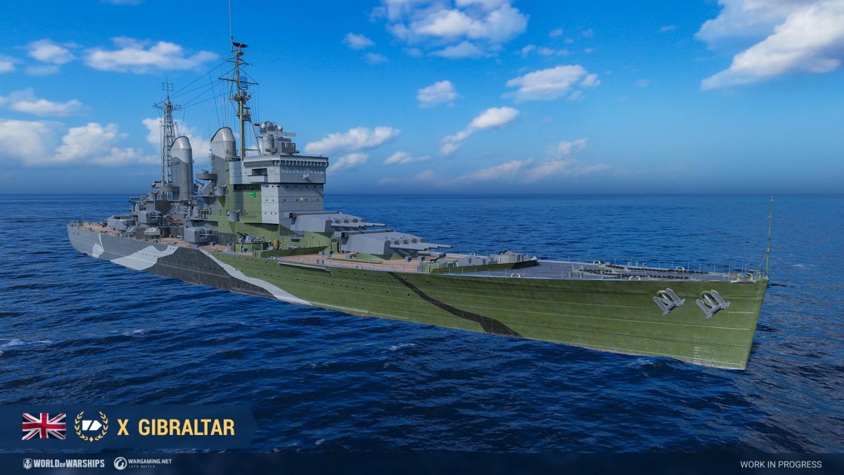 World of Warships Gibraltar