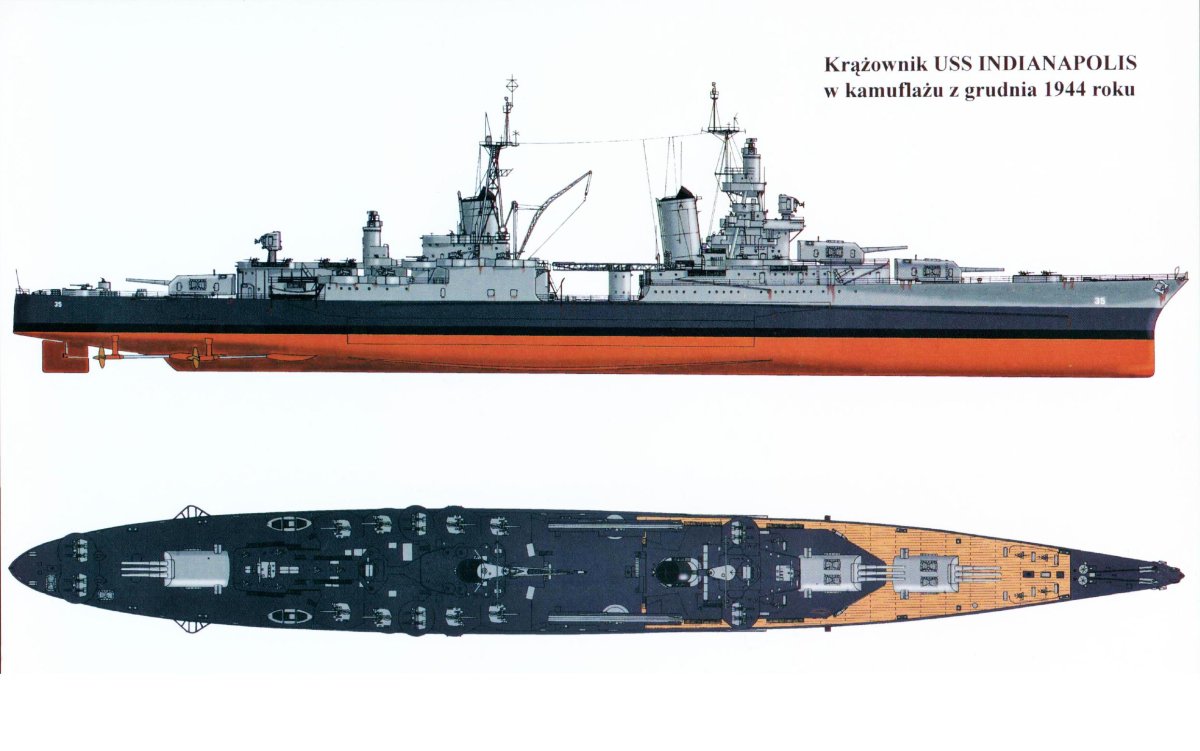 Тяжелый крейсер Индианаполис