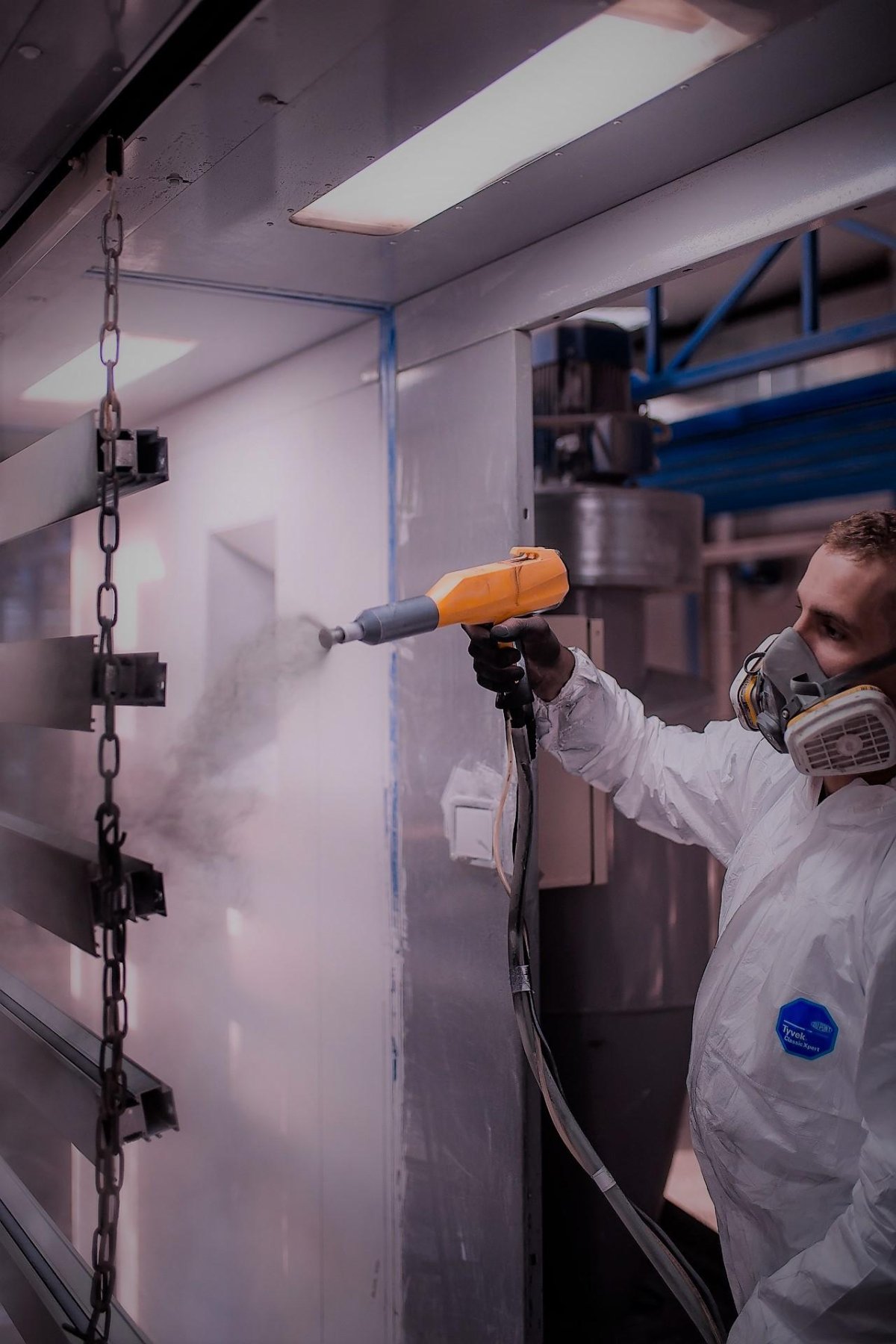 Электростатическое нанесение порошковой краски