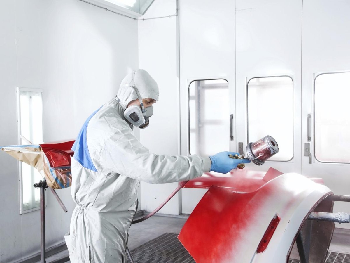 Покраска деталей автомобиля