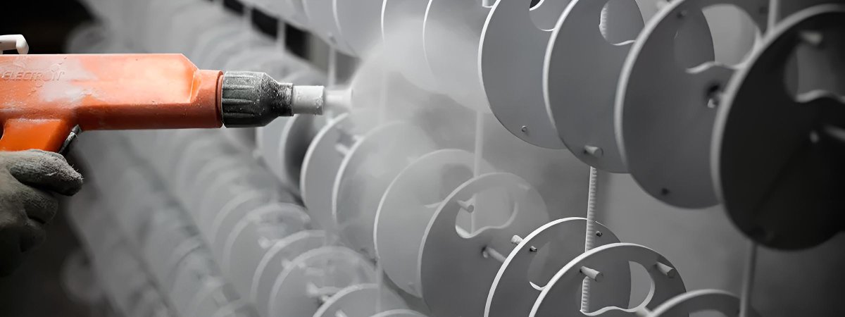 Порошковая покраска металла технология нанесения