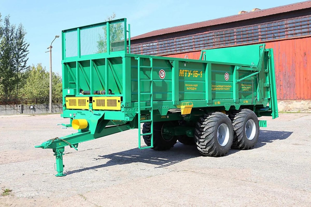 МТУ-15, разбрасыватель органических удобрений