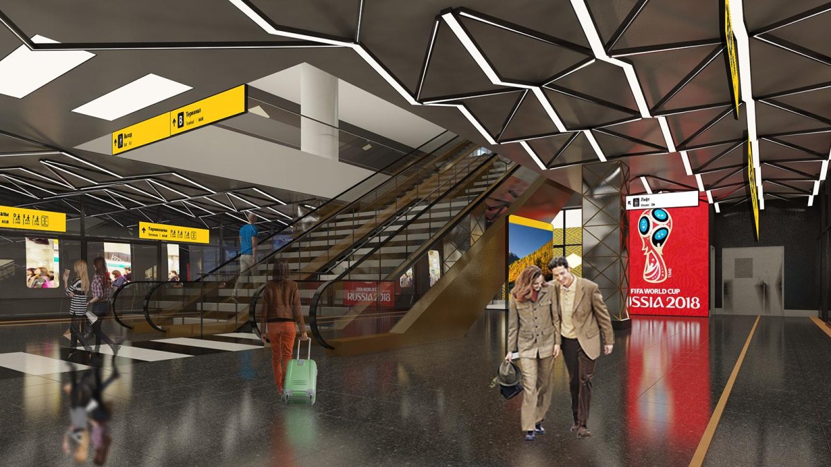 Аэропорт Шереметьево подземный поезд