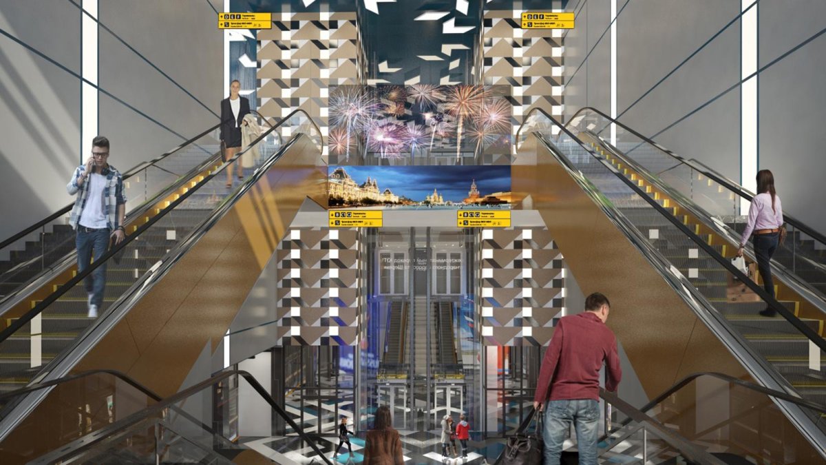 Шереметьево Межтерминальный тоннель