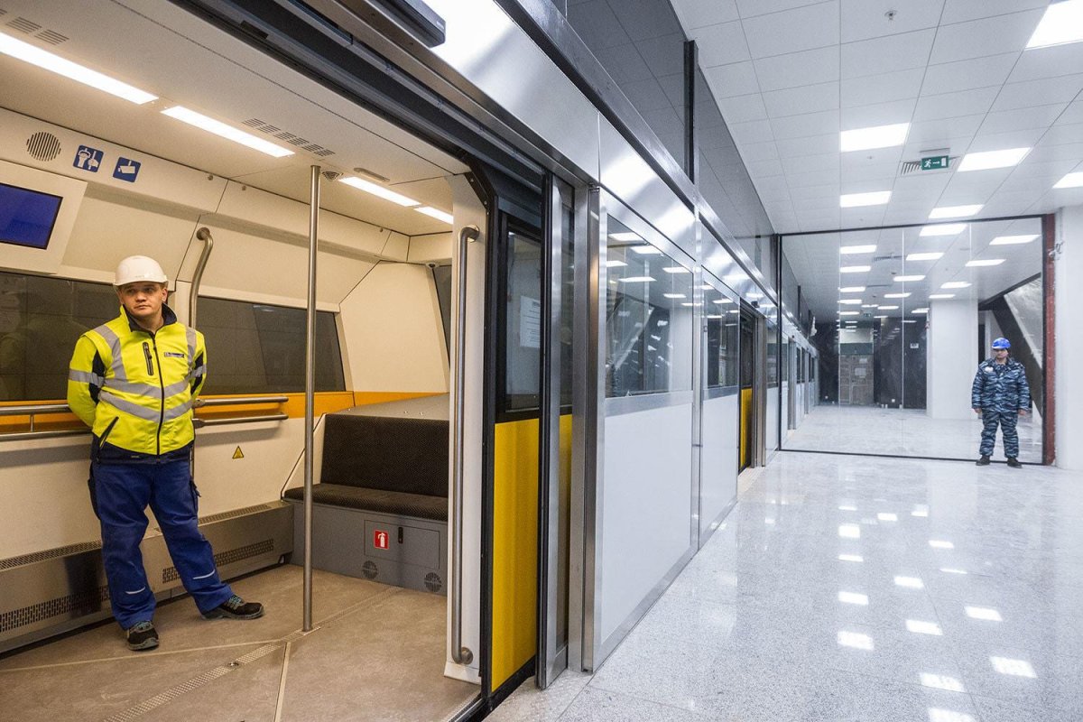 Фуникулёр аэропорт Шереметьево