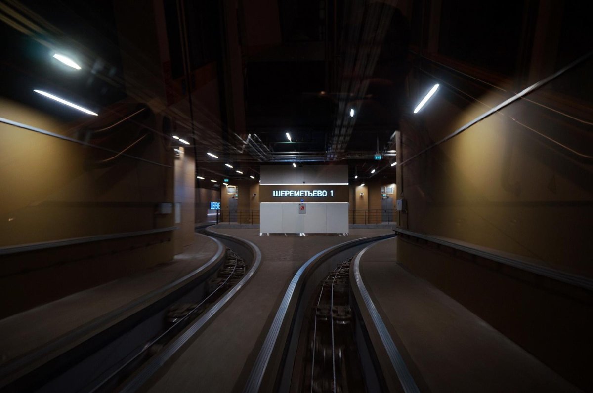 Шереметьево Межтерминальный тоннель