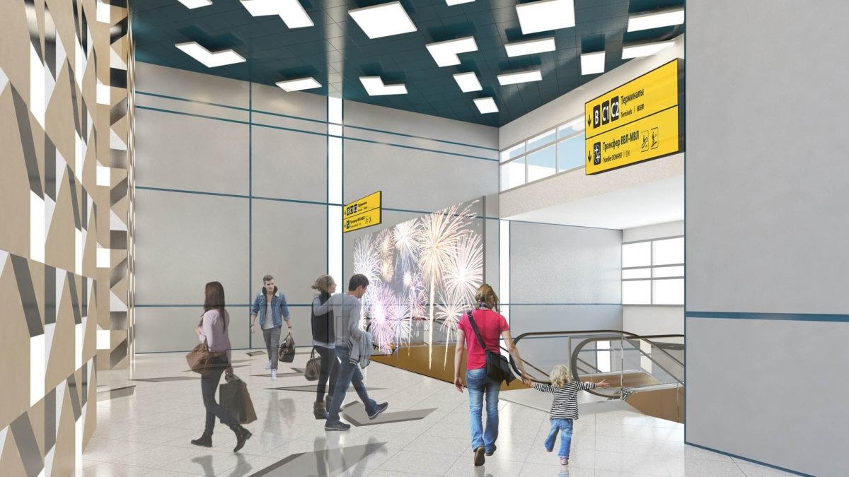 Межтерминальный переход в Шереметьево