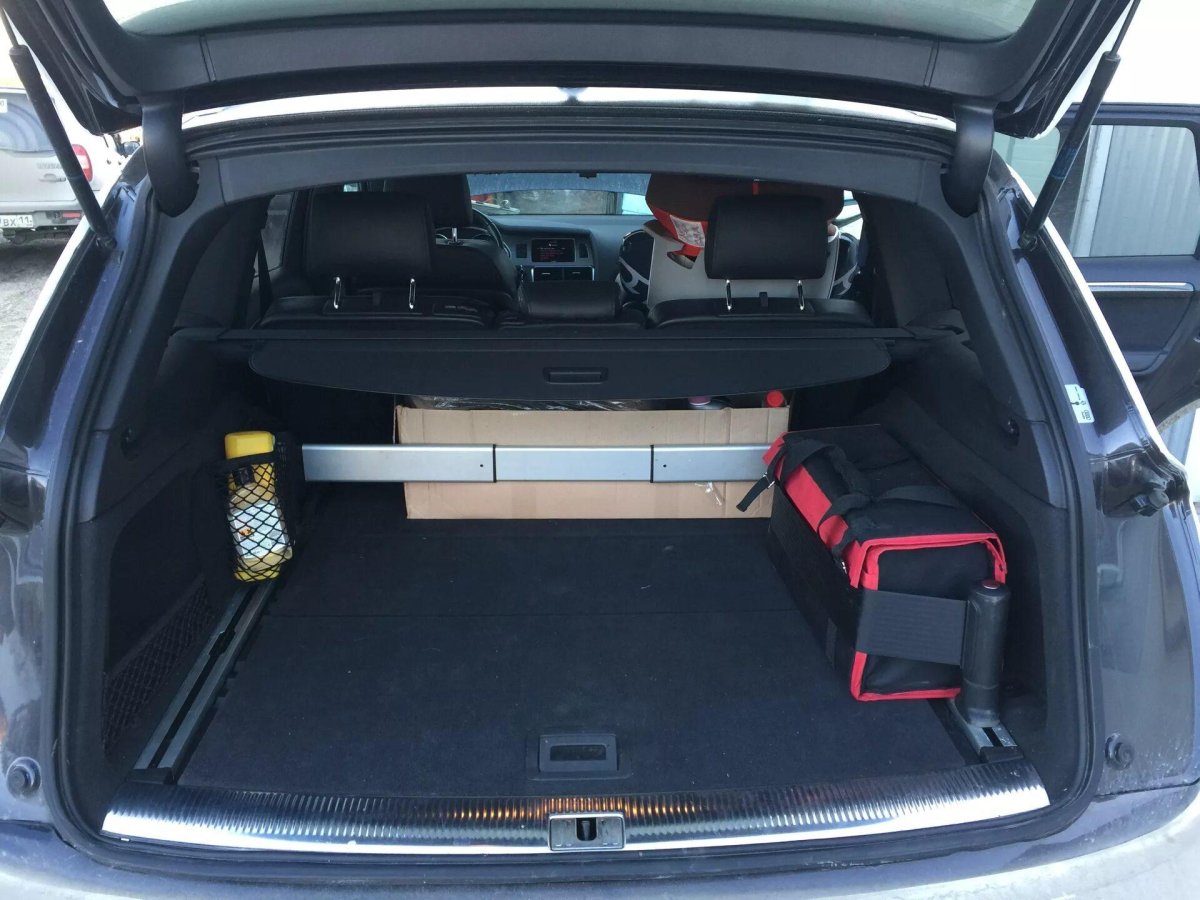 Ауди q7 2007 багажник