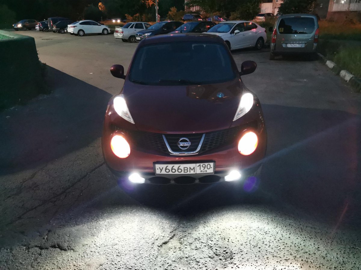 ПТФ Ниссан Жук 2012