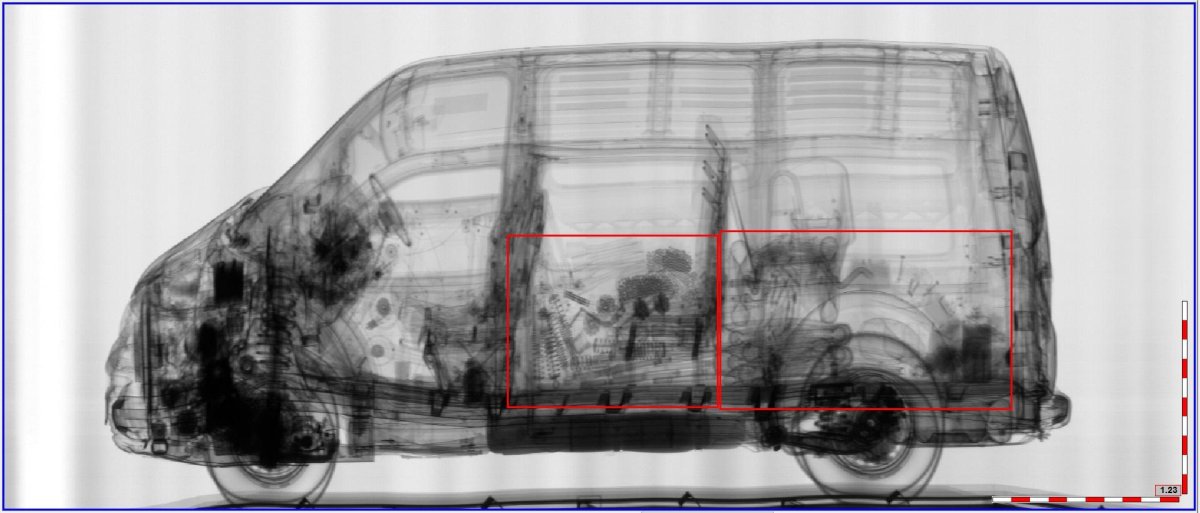 Автомобиль под рентгеном
