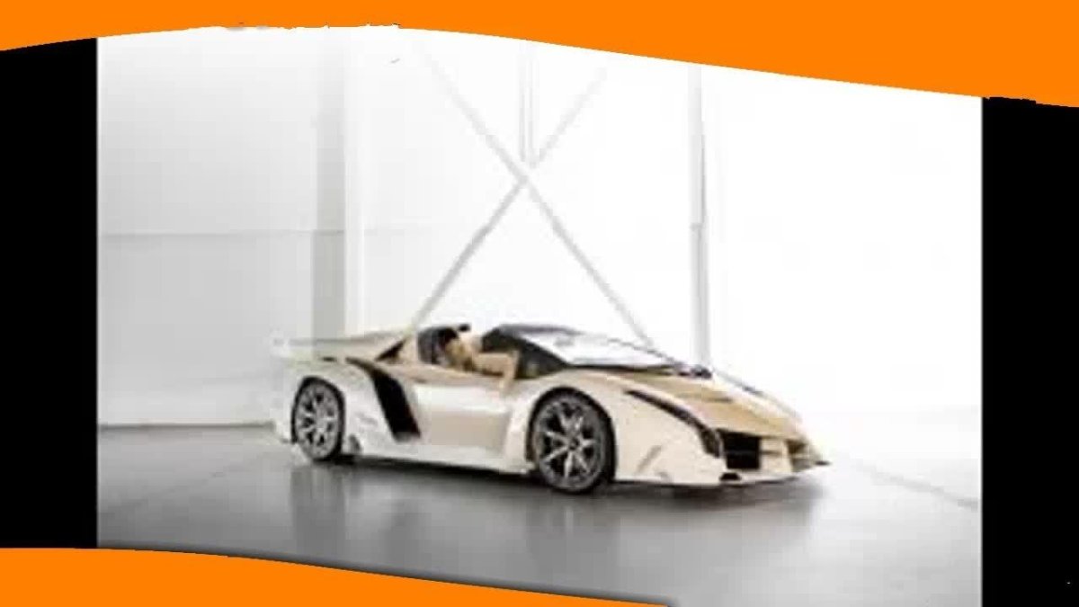 Lamborghini Veneno белая