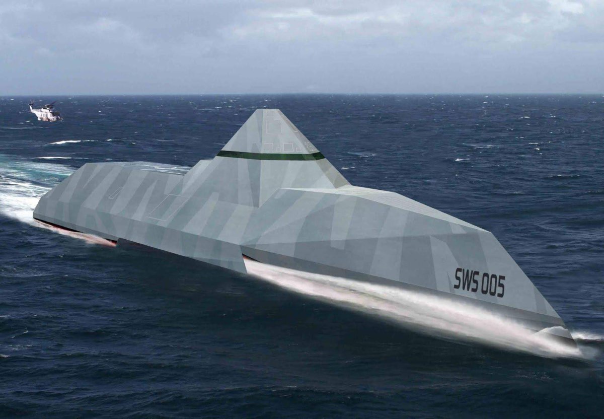 Стелс корабль США