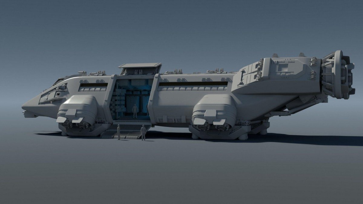 Star Citizen десантный корабль