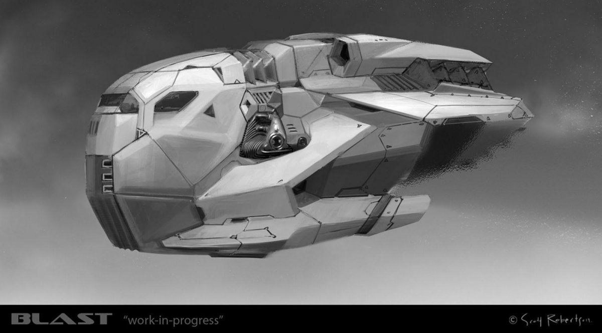 Десантный корабль стелс концепт