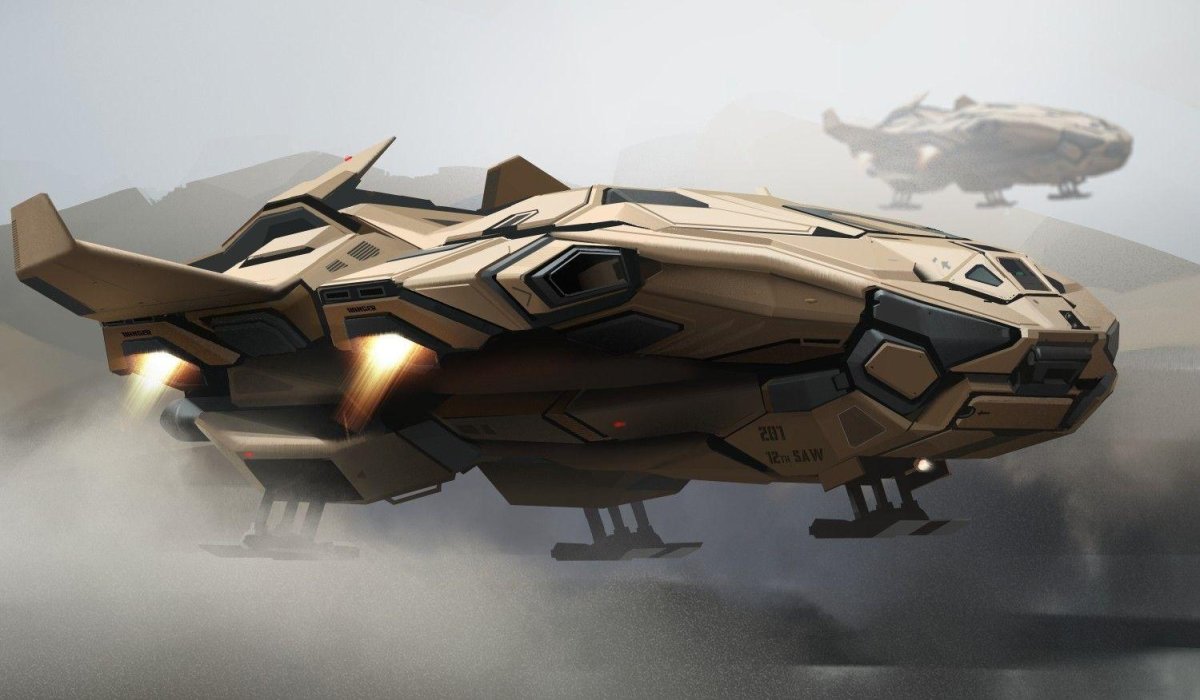 Десантный корабль стелс концепт