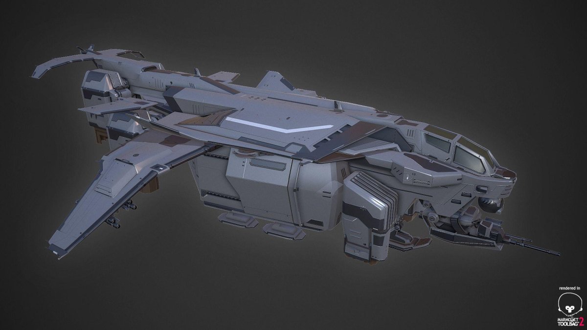 Десантный космический корабль Star Citizen