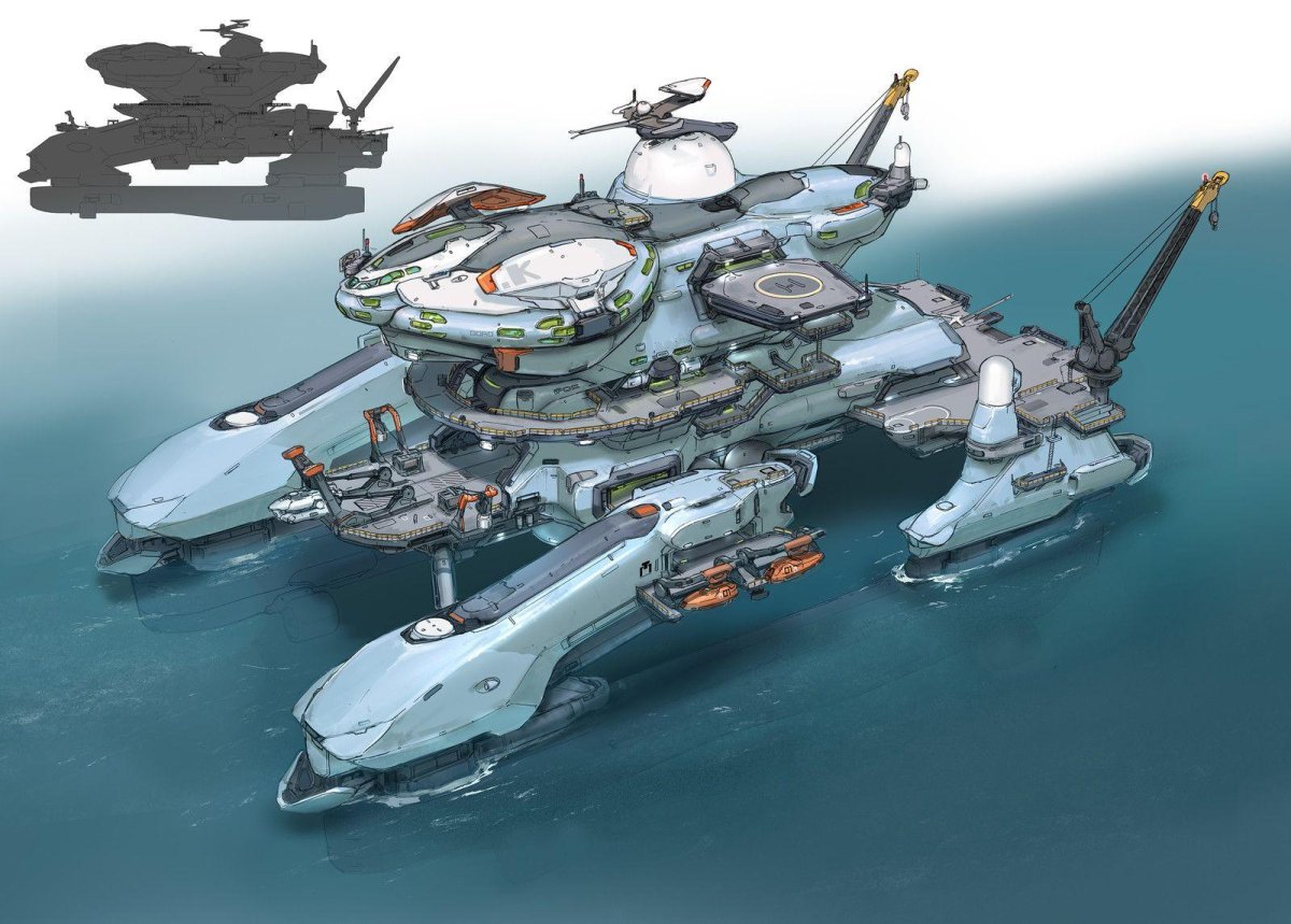 Стелс космический линкор