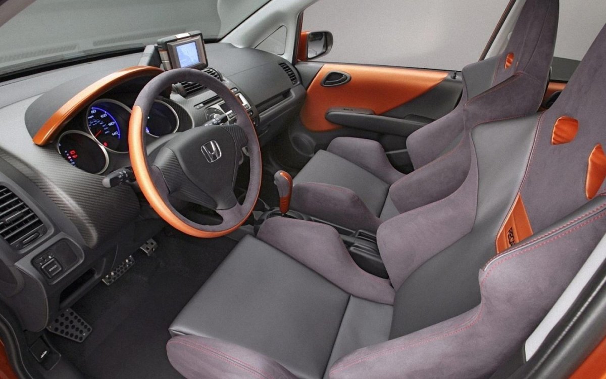 Honda Fit gd1 салон