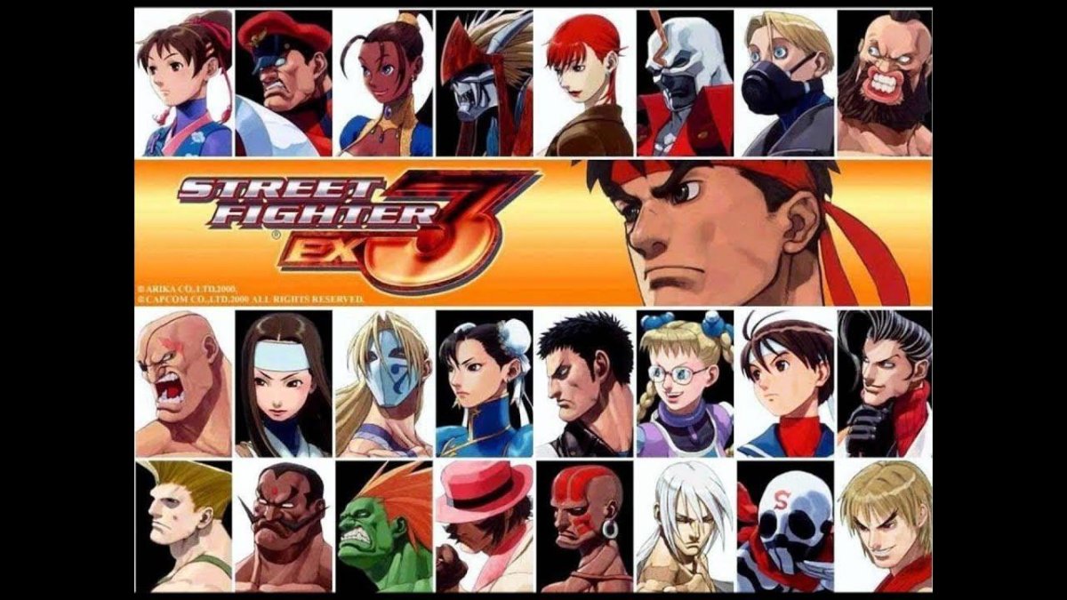 Street Fighter ex3 ps2