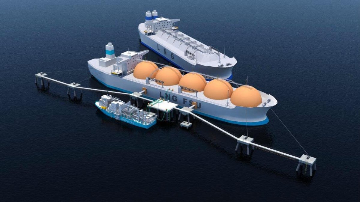 Плавучий терминал СПГ Новатэк