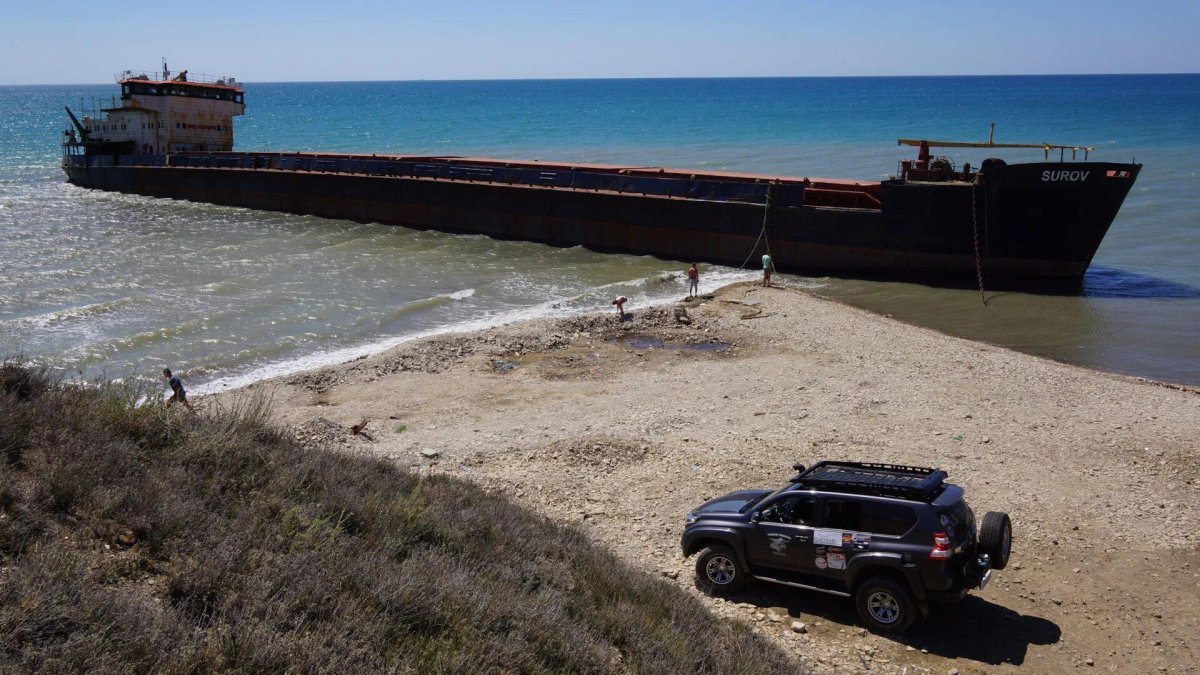 Мыс Железный Рог Тамань