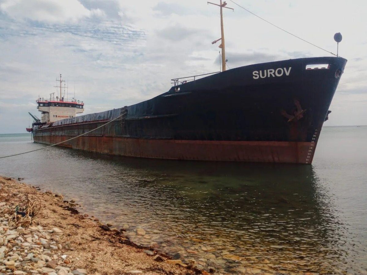 Surov сухогруз Тамань