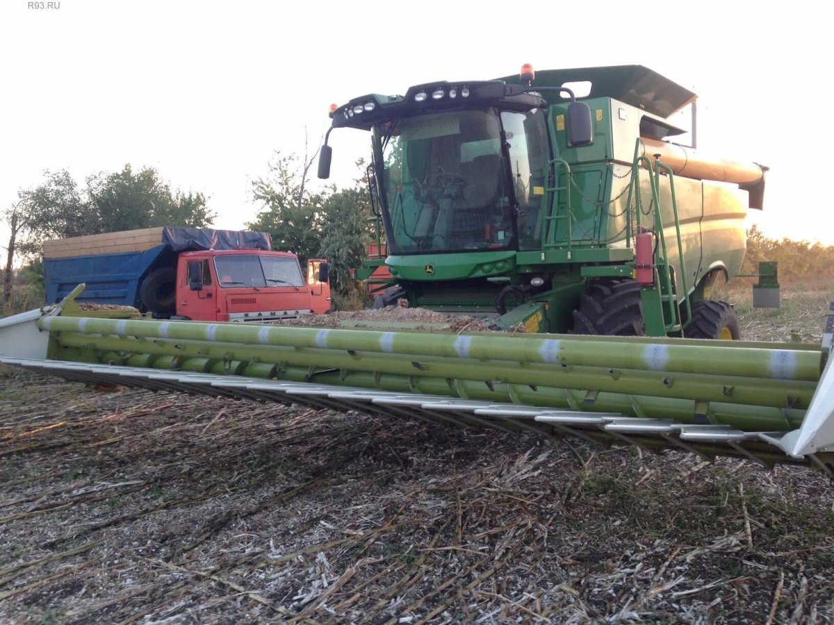 Maizco жатка для уборки подсолнечника